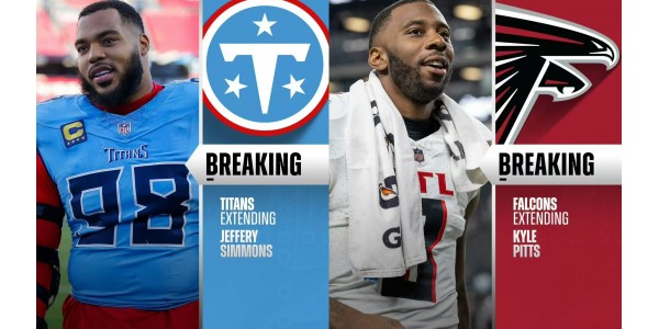 Titans und Falcons binden Leistungsträger mit Großverträgen Titans und Falcons binden Leistungsträger mit Großverträgen